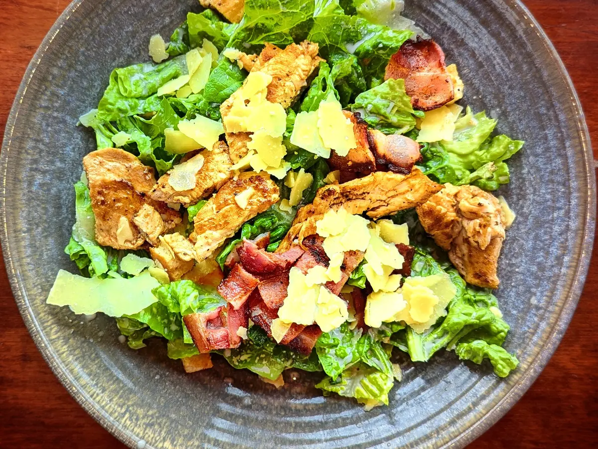 Chicken Caesar salad