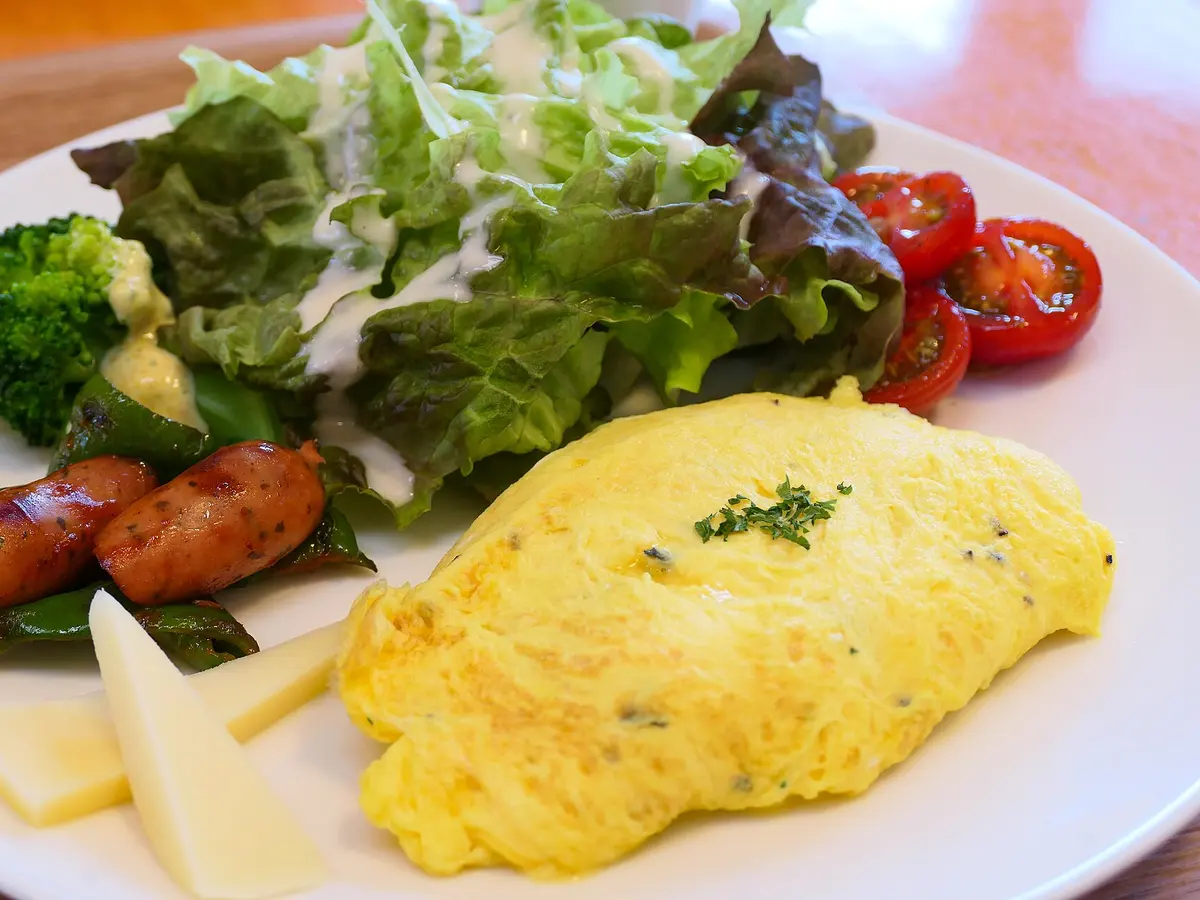 Fluffy Pan Omelette